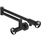 Rohl Campo 1.8 GPM Wall Mounted Single Hole Pot Filler Matte Black