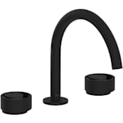 Rohl Eclissi 1.2 GPM Widespread Bathroom Faucet Matte Black