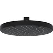 Rohl Oki 1.8 GPM Single Function Rain Shower Head Matte Black