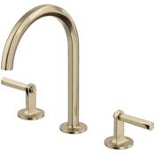 Rohl Modelle 1.2 GPM Widespread Bathroom Faucet Antique Gold