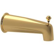 Rohl Acqui 6-3/4" Integrated Diverter Tub Spout Italian Brass