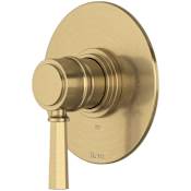 Rohl San Giovanni Pressure Balanced Valve Trim Only with Single Lever Handle - Less Rough In Antique Gold