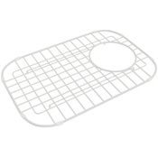 Rohl Allia 14-7/16" L x 9-9/16" W Stainless Steel Basin Rack with Rubber Feet Biscuit
