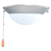 RP Lighting and Fans 10" Wide Single Integrated LED Ceiling Fan Light Kit Brushed Nickel