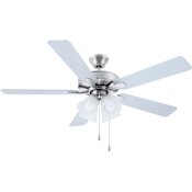 RP Lighting and Fans Marisella 52" Indoor Ceiling Fan Brushed Nickel