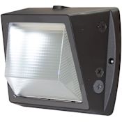 RP Lighting and Fans RP Lighting and Fans 9-3/4" Tall Adjustable Semi Cutoff LED Wall Pack Brown