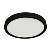 RP Lighting and Fans Trellis 7" Wide Flush Mount Ceiling Fixture Black
