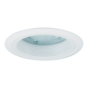 RP Lighting and Fans 8" Wide Flush Mount Ceiling Fixture White