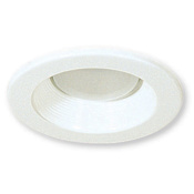 RP Lighting and Fans 5" Wide Flush Mount Ceiling Fixture White