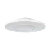 RP Lighting and Fans 5" Wide Flush Mount Ceiling Fixture White