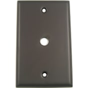 Rusticware Single 1 Gang Cable Coax Wall Plate Cover Oil Rubbed Bronze