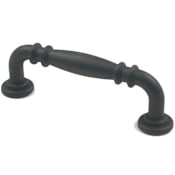 Rusticware Traditional 5" Center to Center Barrel Double Knuckle Cabinet Handle / Drawer Pull Oil Rubbed Bronze