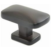 Rusticware Rectangle Series 1-1/2 Inch Rectangular Cabinet Knob Oil Rubbed Bronze