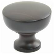 Rusticware 1-1/8 Inch Mushroom Cabinet Knob Oil Rubbed Bronze