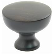 Rusticware Round Series 1-3/8 Inch Mushroom Cabinet Knob Oil Rubbed Bronze