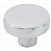 Rusticware Modern Round Series 1-3/8 Inch Mushroom Cabinet Knob Chrome
