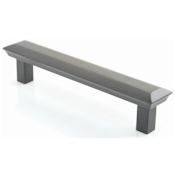 Rusticware Beveled 4 Inch Center to Center Bar Cabinet Pull Oil Rubbed Bronze