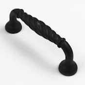 Rusticware Contemporary 3" Center to Center Handle Rope Twist Cabinet Pulls - 10 Pack Oil Rubbed Bronze