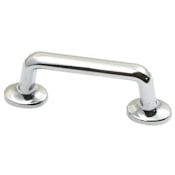 Rusticware Modern Industrial 3" Center to Center Handle Bar Pipe Style Cabinet Pull Chrome