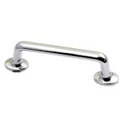 Rusticware Modern Industrial 4" Center to Center Handle Bar Pipe Cabinet Pull - 25 Pack Chrome