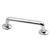 Rusticware Modern Industrial 5" Center to Center Pipe Style Vintage Cabinet Handle / Drawer Pull Chrome