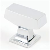 Rusticware Modern Rectangle Series 1-3/8" T Bar Cabinet Knob / Drawer Knob Chrome