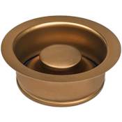 Ruvati 3-1/2" Disposal Flange and Strainer Copper Tone Matte Bronze