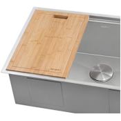 Ruvati Accessories Composite 17" L x 11" W Replacement Cutting Board for Ruvati Workstation Sinks Bamboo