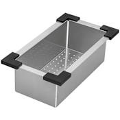 Ruvati Accessories Stainless Steel 9" x 17-1/2" Colander Stainless Steel
