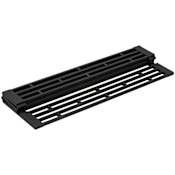 Ruvati Accessories Silicone Foldable Drying Rack for Workstation Sinks Black