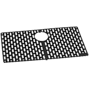 Ruvati Accessories 27-1/2"L x 14-1/2"W Silicone Basin Rack Black