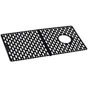 Ruvati Accessories 28"L x 14"W Silicone Basin Rack Black