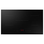 Samsung 36 Inch Wide 5 Burner Induction Cooktop with Power Boost and Sync Burner Black