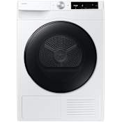 Samsung 24 Inch Wide 4 Cu. Ft. Energy Star Certified Electric Dryer with Sensor Dry and Heat Pump Technology White