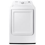 Samsung 27 Inch Wide 7.2 Cu. Ft. Gas Dryer with Smart Care White