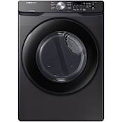 Samsung 27 Inch Wide 7.5 Cu. Ft. Gas Dryer with Sensor Dry Brushed Black