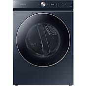 Samsung Bespoke 27 Inch Wide 7.6 Cu. Ft. Energy Star Certified Gas Dryer with AI Optimal Dry and Super Speed Dry Brushed Navy