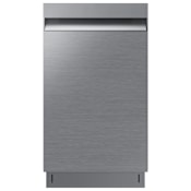 Samsung 18 Inch Wide 8 Place Setting Energy Star Certified Built-In Top Control Dishwasher Fingerprint Resistant Stainless Steel