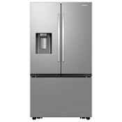 Samsung 36 Inch Wide 25.5 Cu. Ft. Energy Star Certified Fingerprint Resistant French Door Refrigerator with External Water Dispenser and All-Around Cooling Fingerprint Resistant Stainless Steel