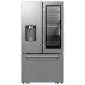Samsung 36 Inch Wide 29 Cu. Ft. Energy Star Certified Fingerprint Resistant French Door Refrigerator with LED Lights and AutoView Fingerprint Resistant Stainless Steel