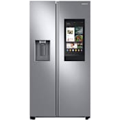 Samsung 36 Inch Wide 21.5 Cu. Ft. Energy Star Rated Full Size Refrigerator with Family Hub Fingerprint Resistant Stainless Steel