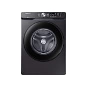 Samsung 27 Inch Wide 4.5 Cu. Ft. Energy Star Rated Front Loading Washing Machines Washer with Smart Care Brushed Black