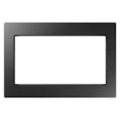 Samsung 30 Inch Wide Microwave Trim Kit for Samsung Microwaves Black Stainless Steel