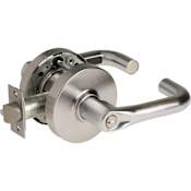 Sargent 10 Line Grade 1 Privacy Door Lever Set with J Lever Satin Chrome