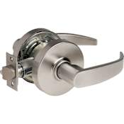 Sargent 7 Line Grade 2 Passage Door Lever Set with P Lever Satin Chrome