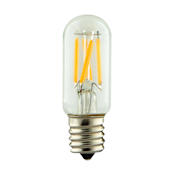 Satco Lighting Single 3.5 Watt T7 Intermediate (E17) LED Bulb - 350 Lumens, 3000K, and 80CRI Clear