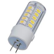 Satco Lighting 4.5 Watt Dimmable T6 G4 Mini LED Bulb - 430 Lumens, 5000K, and 80CRI Clear