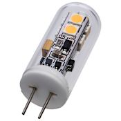 Satco Lighting 2 Watt Dimmable T4 G4 LED Bulb - 170 Lumens, 3000K, and 80CRI Clear