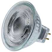 Satco Lighting 5.5 Watt Dimmable MR16 GU5.3 LED Bulb- 500 Lumens, 3000K, and 90CRI Clear