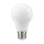 Satco Lighting Single 8.2 Watt Dimmable A19 Medium (E26) LED Bulb - 800 Lumens, 2700K, and 90CRI Soft White
